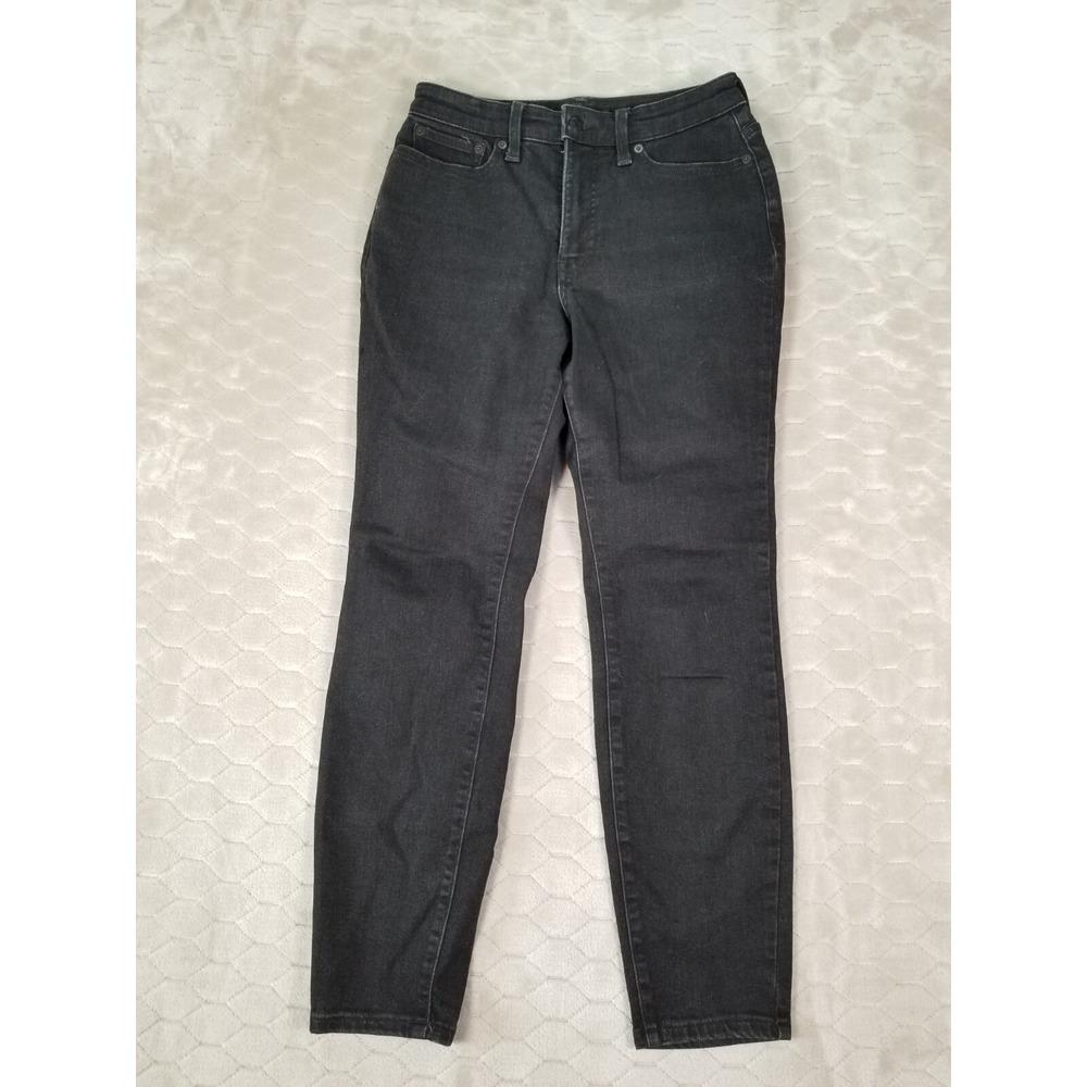 Lucky Brand Women's Jeans 27x27*‎ High Rise Skinny Curvy Black Used Good Shape